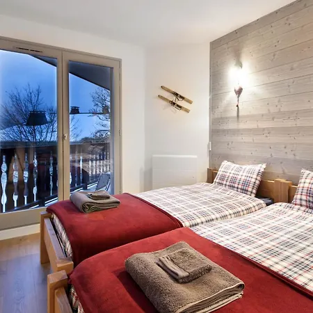 شقة Taragan - Totally Refurbished 3 Bed Apt, St Gervais!